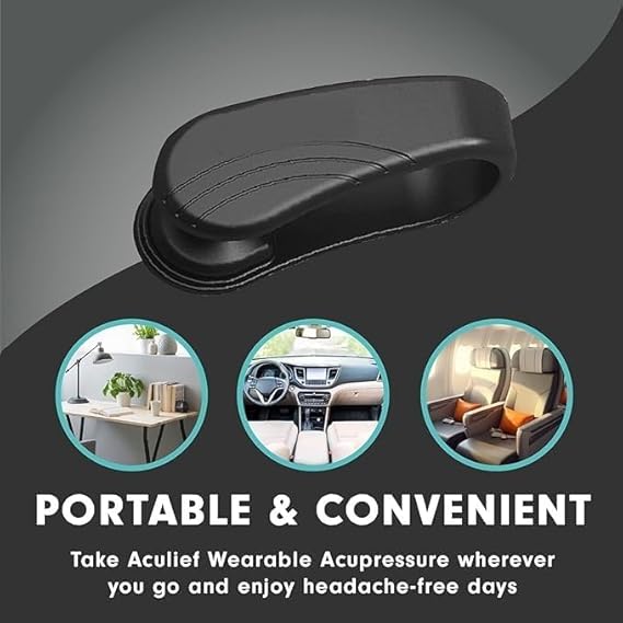 Sugar Acupressure Clip and Magnetic Ring Set for Diabetic Care ( Pack Of 2 )