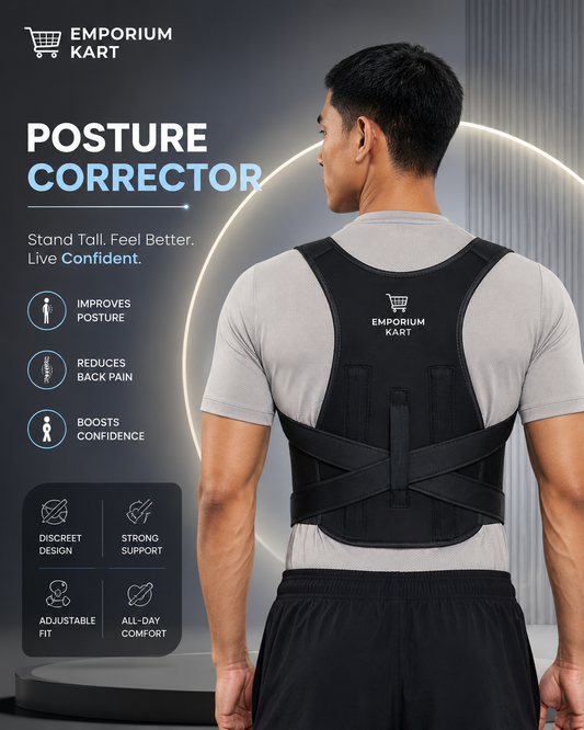 Posture Corrector Belt for Men and Women (All body types) Breathable and Adjustable