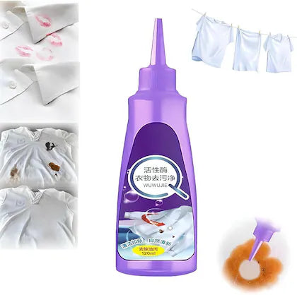 Instant Fabric Stain Remover Spray – Powerful Clothes Cleaner for Tough Stains